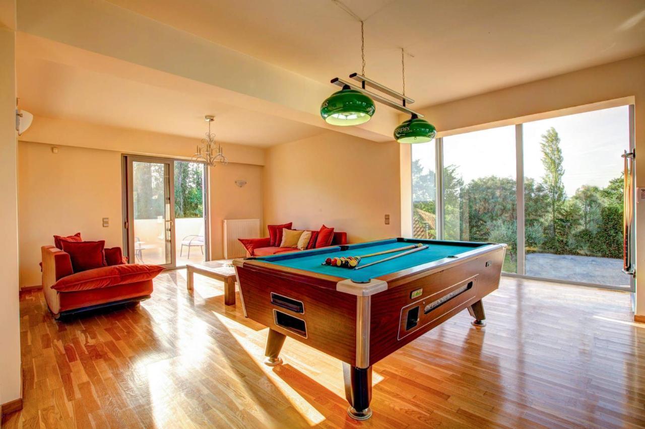 Astarte Villas - Istar Villa With Tennis Court Makhairadhon Exterior photo